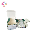 CMYK Full Color Printing Foldable Box White Card For Cosmetic Package